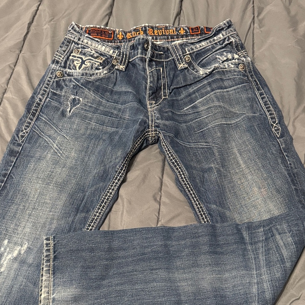 Rock Revival Men's Boot Cut Jeans